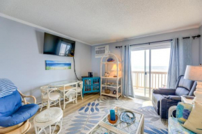 Oceanfront North Topsail Beach Rental with Deck